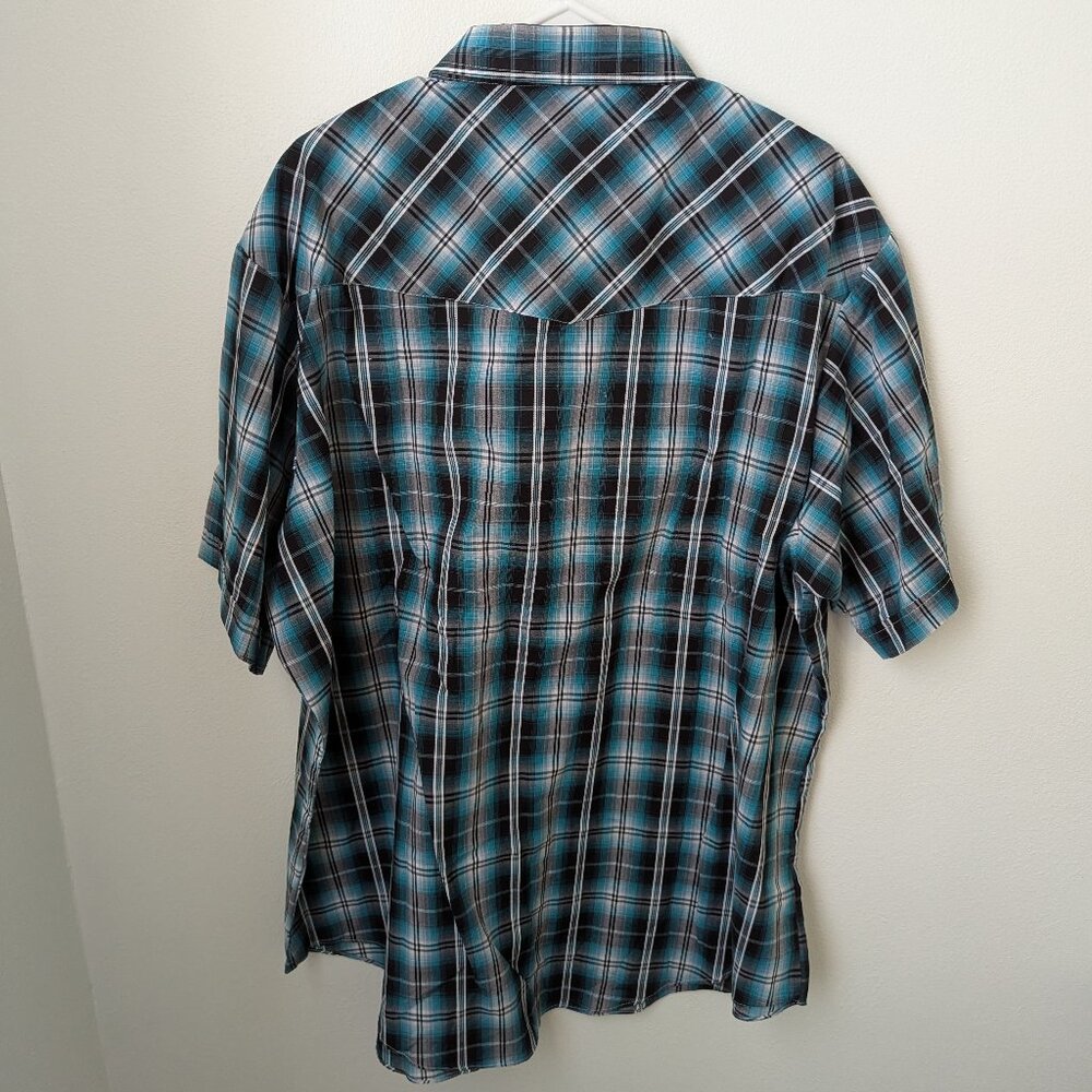 Bundle of 2 Ely Cattleman Tall Man Pearl Snap Western Shirts, 3XL - Picture 4 of 10